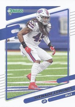 2022 Donruss Base #120 Tremaine Edmunds - Buffalo Bills