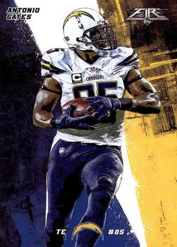 Antonio Gates 2005 DONRUSS THROWBACK THREADS MEM 2/25 Card #121