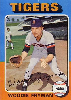 Woodie Fryman Autographed 1970 Topps Card #677 Philadelphia