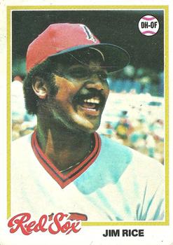 Jim Rice 1976 TOPPS #340 BOSTON RED SOX!