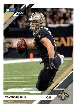 Taysom Hill 2020 Mosaic Gold Reactive Prizm Parallel #146 Saints