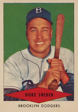 DUKE SNIDER (rare)Signed 1950's Style Mitchell & Ness