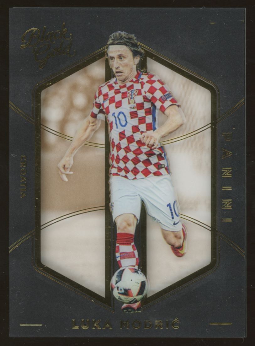 2016-17 PANINI DONRUSS Soccer LUKA MODRIC GOLD, Croatia