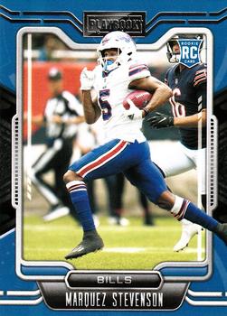 2021 Panini Absolute Football Marquez Stevenson Buffalo Bills Green Rookie  #200