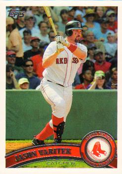 Jason Varitek RC Team USA TSC ROOKIE CARD Baseball Boston Red Sox Captain 