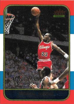 1996 Metal Decade of Excellence #M4 Michael Jordan Value