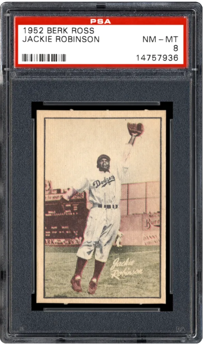 1952 Berk Ross Jackie Robinson