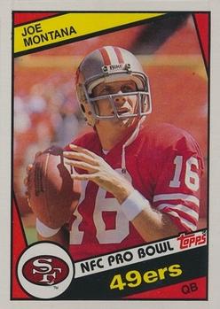 Joe Montana 1982 TOPPS BASE SET CARD #488 SAN FRANCISCO 49ERS!