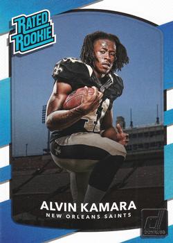 Alvin Kamara GOLD CRACKED ICE SP 2021 Panini Prizm Draft #39 New Orleans  Saints