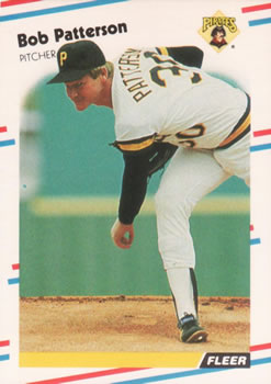 1993 Upper Deck #412 Bob Patterson VG Pittsburgh Pirates