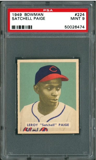 1949 Bowman Satchel Paige #224