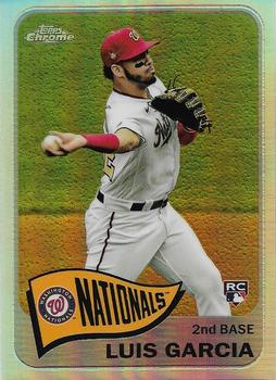 2023 Topps #193 Luis Garcia Washington Nationals Baseball Card