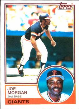 Auction Prices Realized Baseball Cards 1982 Topps Joe Morgan