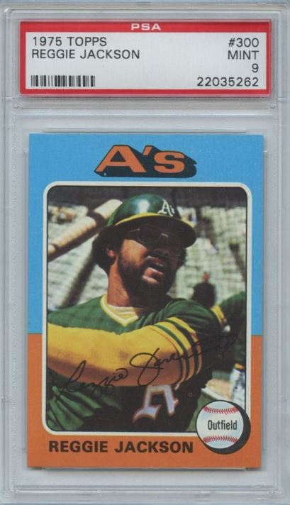1975 Topps Reggie Jackson #300
