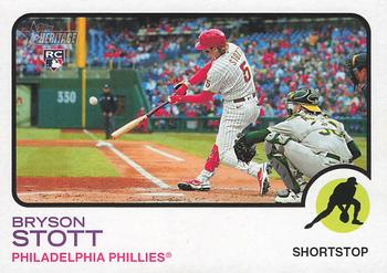 Bryson Stott - 2023 MLB TOPPS NOW® Card 142 - PR: 628