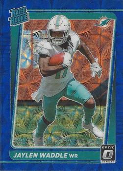 2021 Panini Score Jaylen Waddle 1991 THROWBACK RC #TB7 Rookie Dolphins