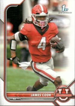 James Cook 2022 Panini Mosaic Rookie Card #285