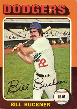 Bill Buckner autographed Baseball Card (Boston Red Sox) 1990