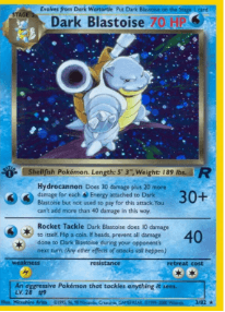 2000 Pokémon Team Rocket Holo Dark Blastoise #20/82 - $3,115