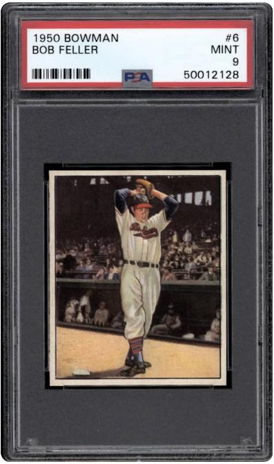1950 Bowman Bob Feller #6