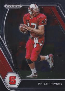 2004 PHILIP RIVERS RC Rookie REFLECTIONS JERSEY Card NC STATE San Diego  CHARGERS