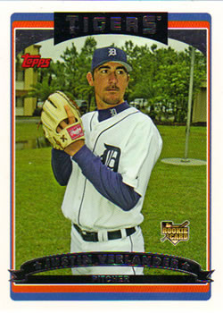 Justin Verlander 2005 Bowman Rookie Card #BDP129