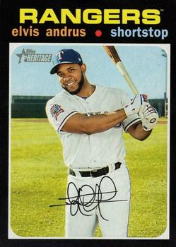 Elvis Andrus (A's) - 2021 Topps Archives #125