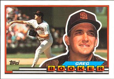 1989 Upper Deck #641 Greg Booker VG San Diego Padres