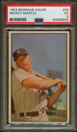 Top 10 Mickey Mantle Baseball Cards