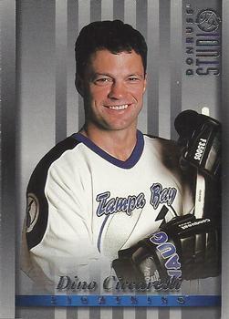 Dino Ciccarelli autographed Hockey Card (Washington Capitals) 1991 Bowman  #302