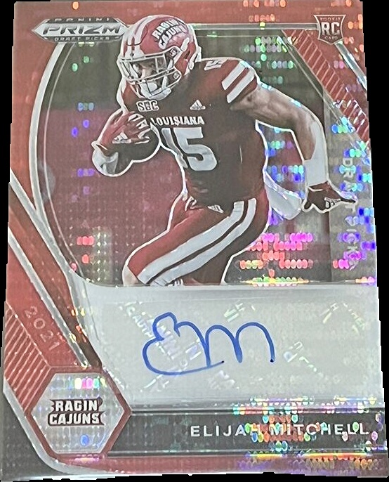 2021 NFL Panini hot Instant sp1/371 Elijah Mitchell ROOKIE 1st Touchdown