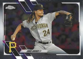 CHRIS ARCHER TAMPA BAY RAYS SIGNED TOPPS FIRE BASEBALL CARD PITTSBURGH  PIRATES