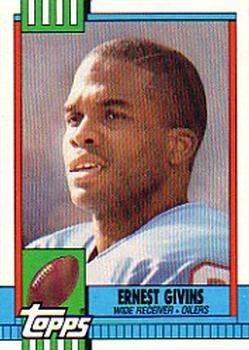 Fun Cards: 1988 Topps Ernest Givins (NFL, baseball-style) – The Writer's  Journey