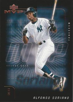 2003 Fleer Patchworks Numbers Game Jersey Alfonso Soriano New York Yankees
