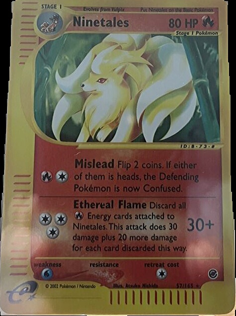2002 ninetales pokemon card Amazon.com: Ninetales - 12/102 - Holo Rare main image 0
