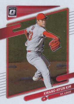 Cardinals Authentics: Team Issued 2021 Kwang-hyun Kim Road Jersey