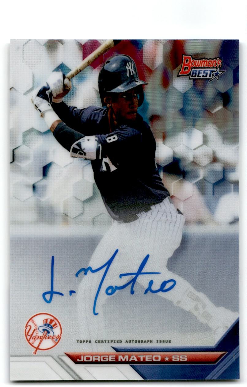 Jorge Mateo Rookie Cards: Value, Tracking & Hot Deals