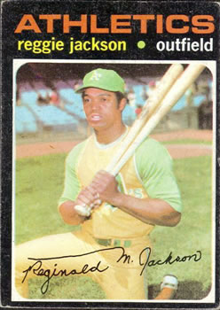 Reggie Jackson 1971 Topps Base #20 Price Guide - Sports Card Investor