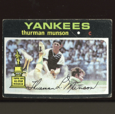 1971 Topps Thurman Munson #5