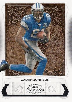 Calvin Johnson Autograph Signed 2009 Panini Card 15 Lions 