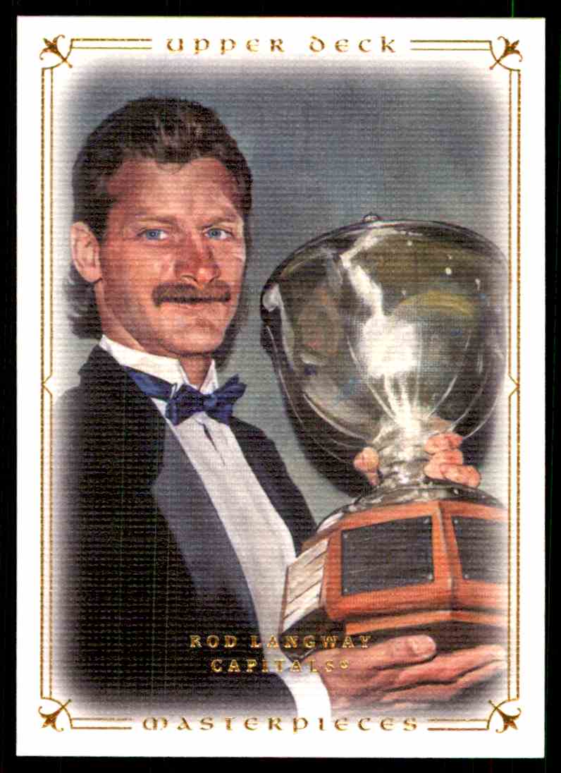  (CI) Rod Langway Hockey Card 1993-94 Score USA (base) 145 Rod  Langway : Collectibles & Fine Art