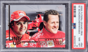 #4. 2006 Futera Grand Prix Michael Schumacher / Felipe Massa #84