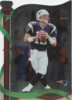 2002 Pacific Tom Brady Game Worn Jersey Card #27 PSA 10