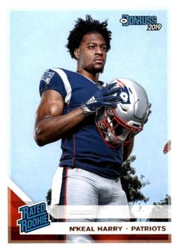 2021 Certified N'KEAL HARRY Piece of the Game Jersey /249 New England  Patriots