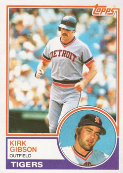 Kirk Gibson 1988 Donruss Diamond Kings Baseball Card #15 Los Angeles Dodgers