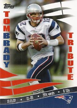 Tom Brady [Gold] #286 Prices, 2008 Topps