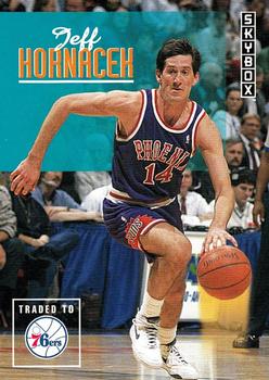 Jeff Hornacek Signed Phoenix Suns 1989-1990 Fleer Basketball Card