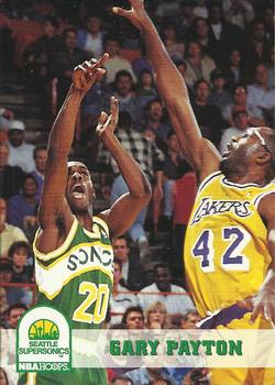 1994 Fleer Gary Payton #21 NBA All-Stars Seattle SuperSonics Basketball  Card