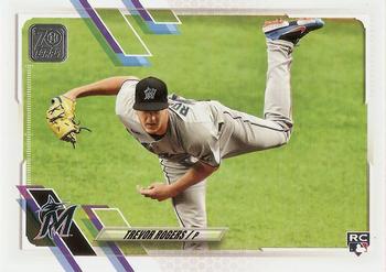 2023 Topps Series 1 Rainbow Foil Trevor Rogers #29 Miami Marlins