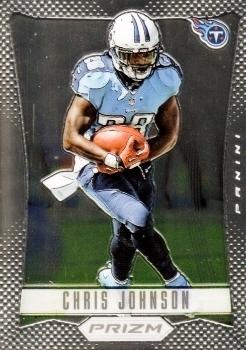 Chris Johnson 2013 Topps Chrome Camo Refractors /499 #184 Tennessee Titans